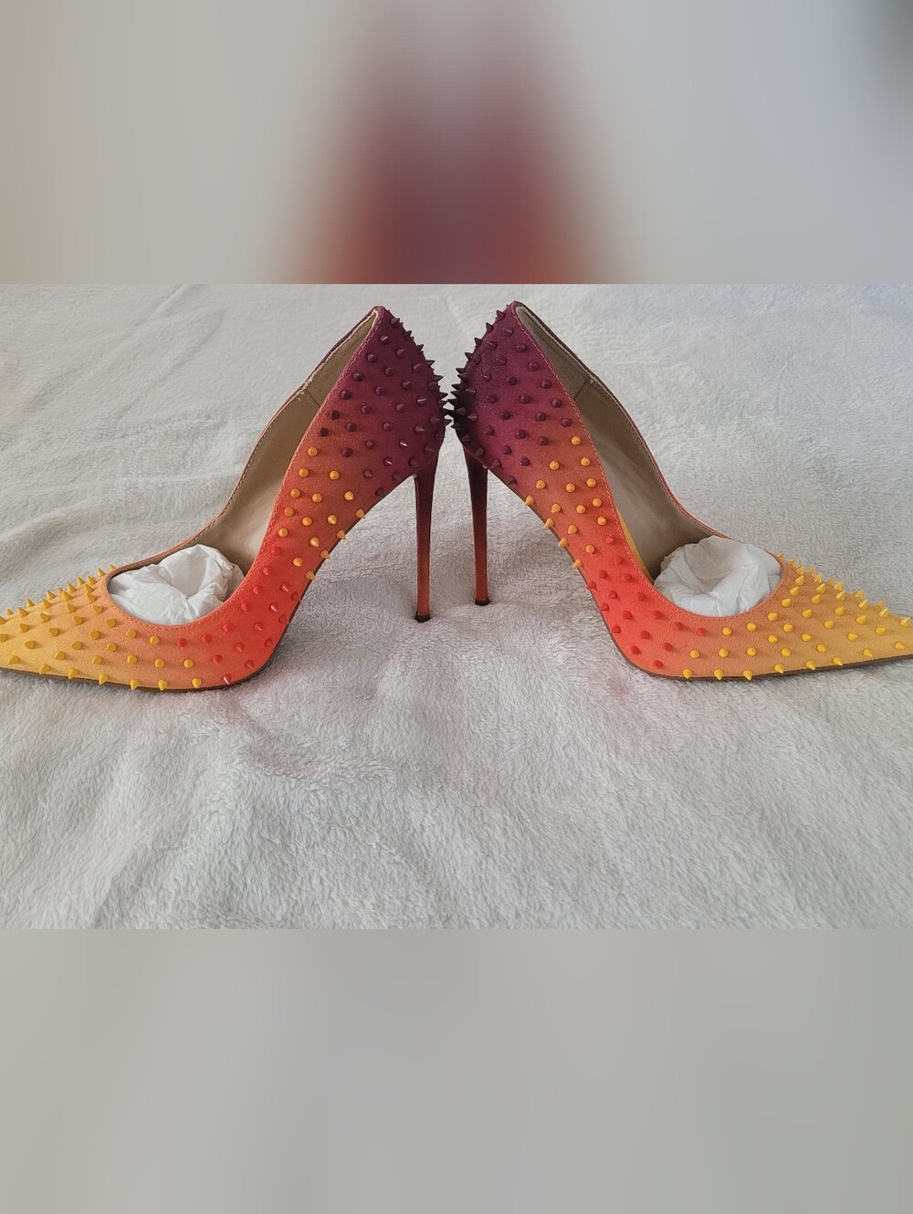Steve Madden Orange Multi Heels - Picture 7 of 12